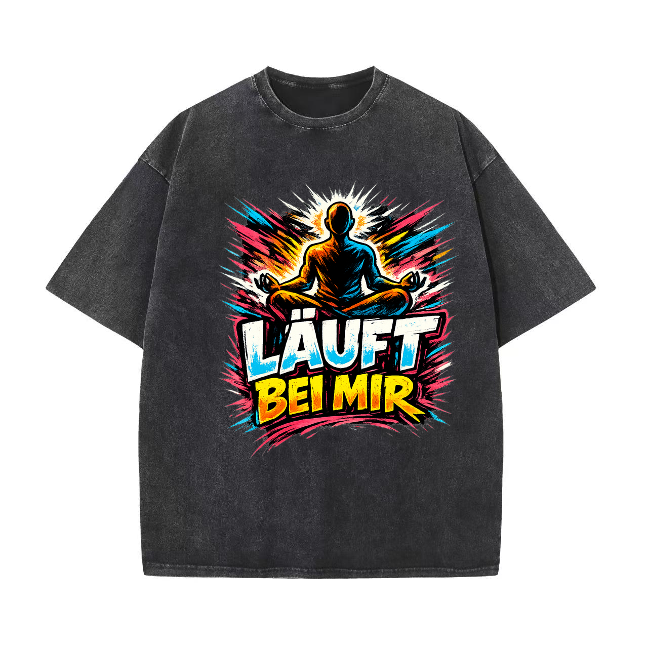 T-Shirt Yoga Flow Läuft bei mir