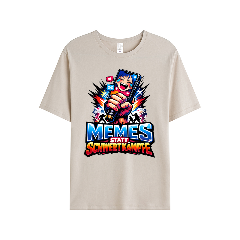 T-Shirt MemeKampf – Anime & Memes statt Schwertkampf