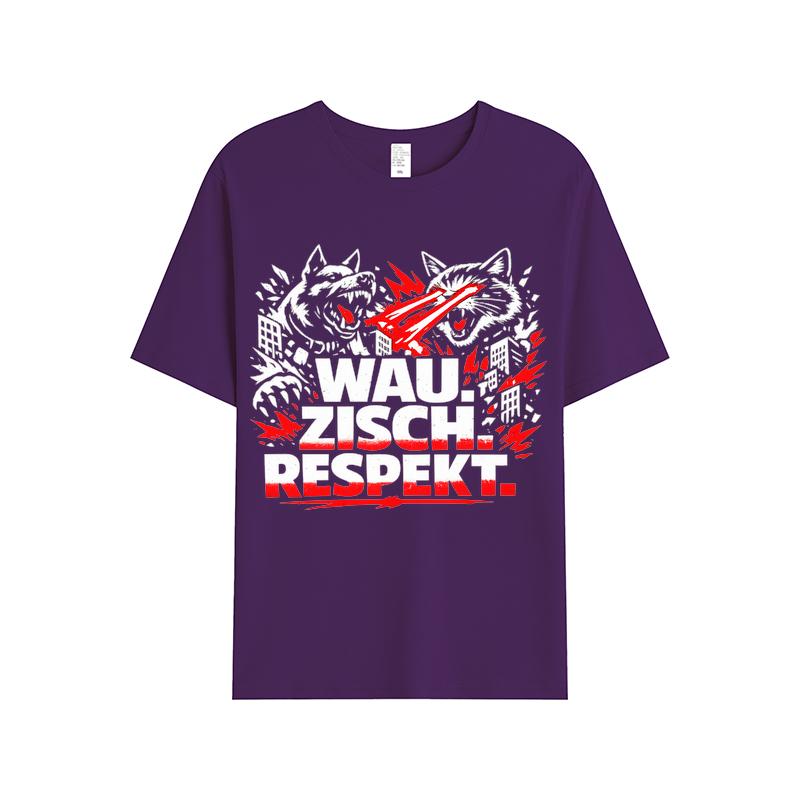 T-Shirt Wau Zisch Respekt Haustier Style