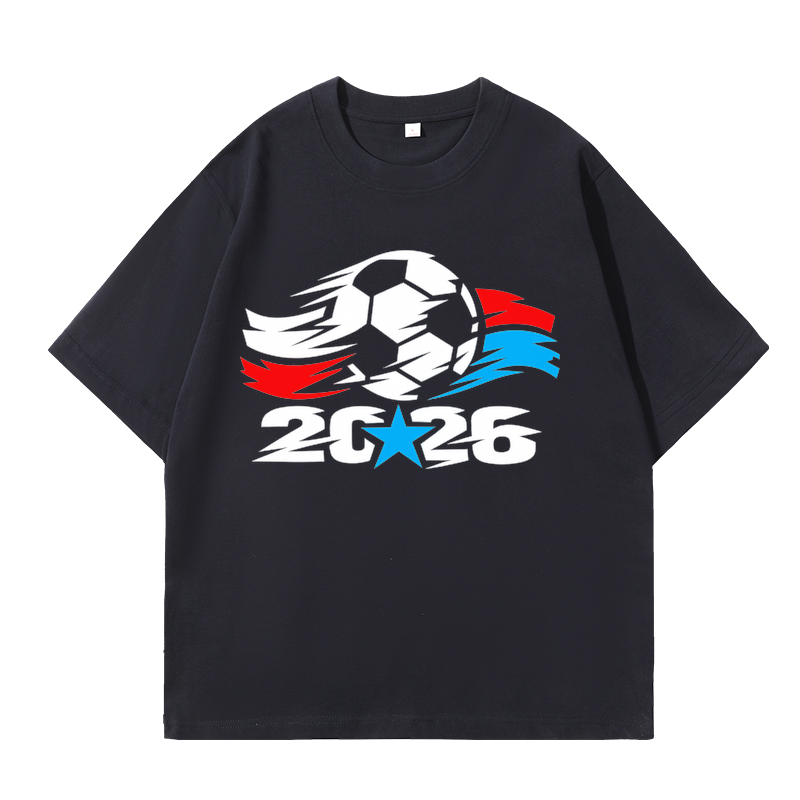 T-shirt Glänzendes Riesensymbol der WM 2026 Ikone