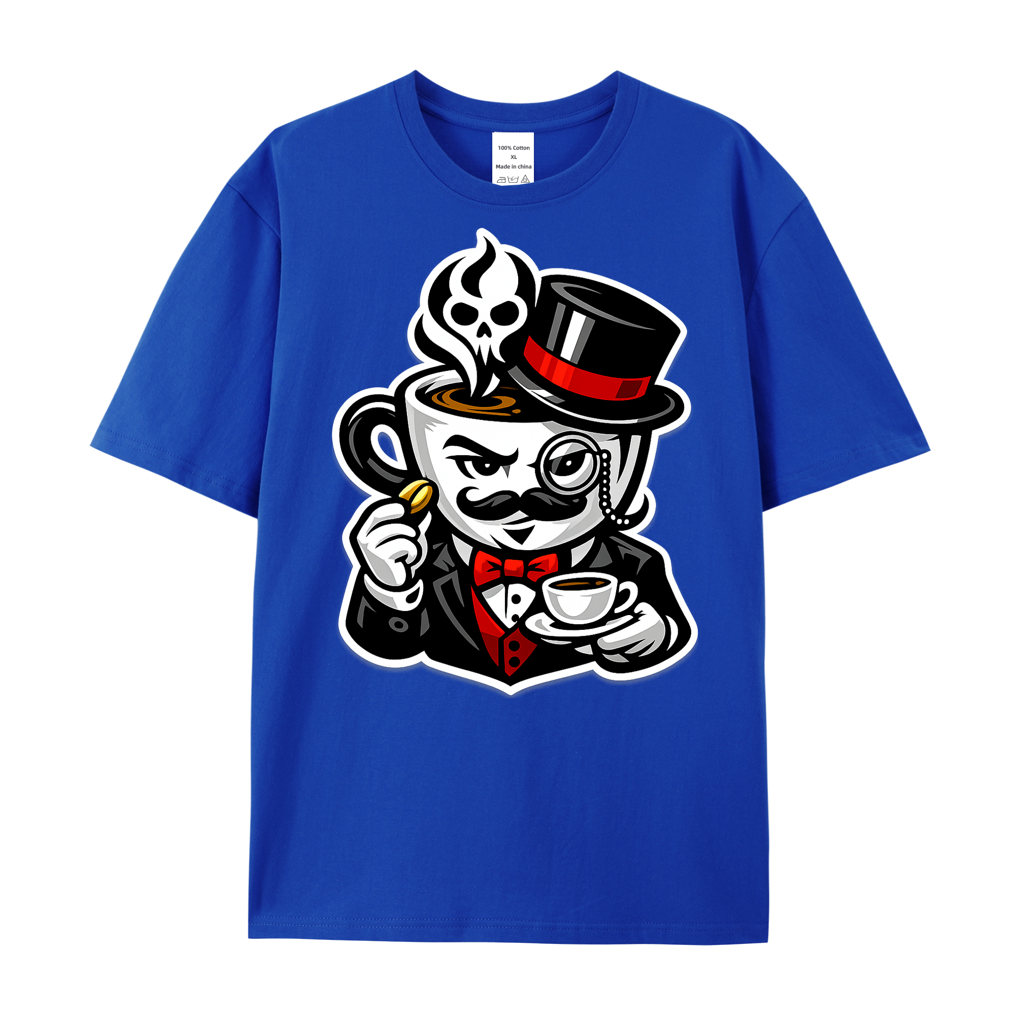 T-shirt Velvet Roast Crest: Kaffeegenuss pur