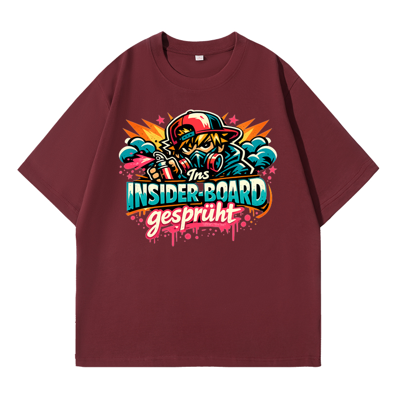T-Shirt Insider-Board Spraykunst
