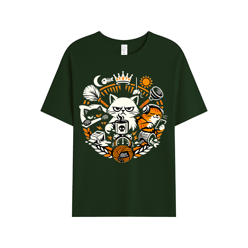 T-Shirt Katzenliebe Pur