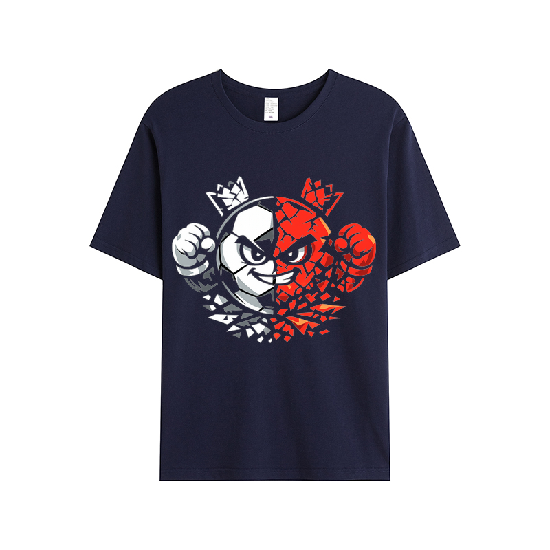 T-shirt Stolzer Wirbelgeist im Fußballwirbel