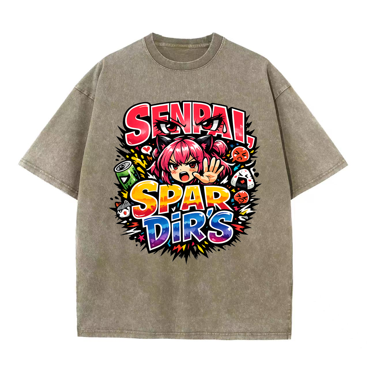 T-Shirt Senpai Sparmodus Anime Vibes