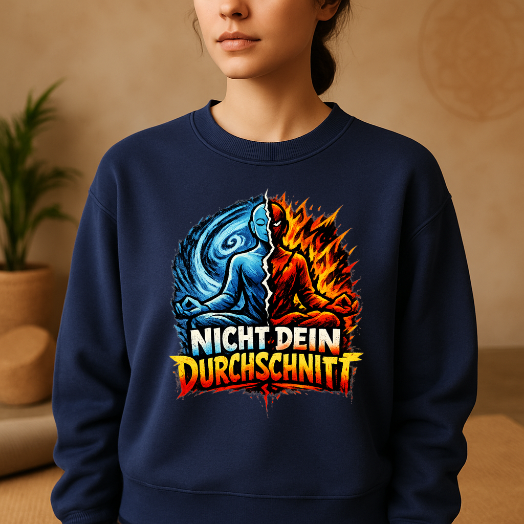 Sweatshirt Yoga Einzigartig Nicht Dein Durchschnitt