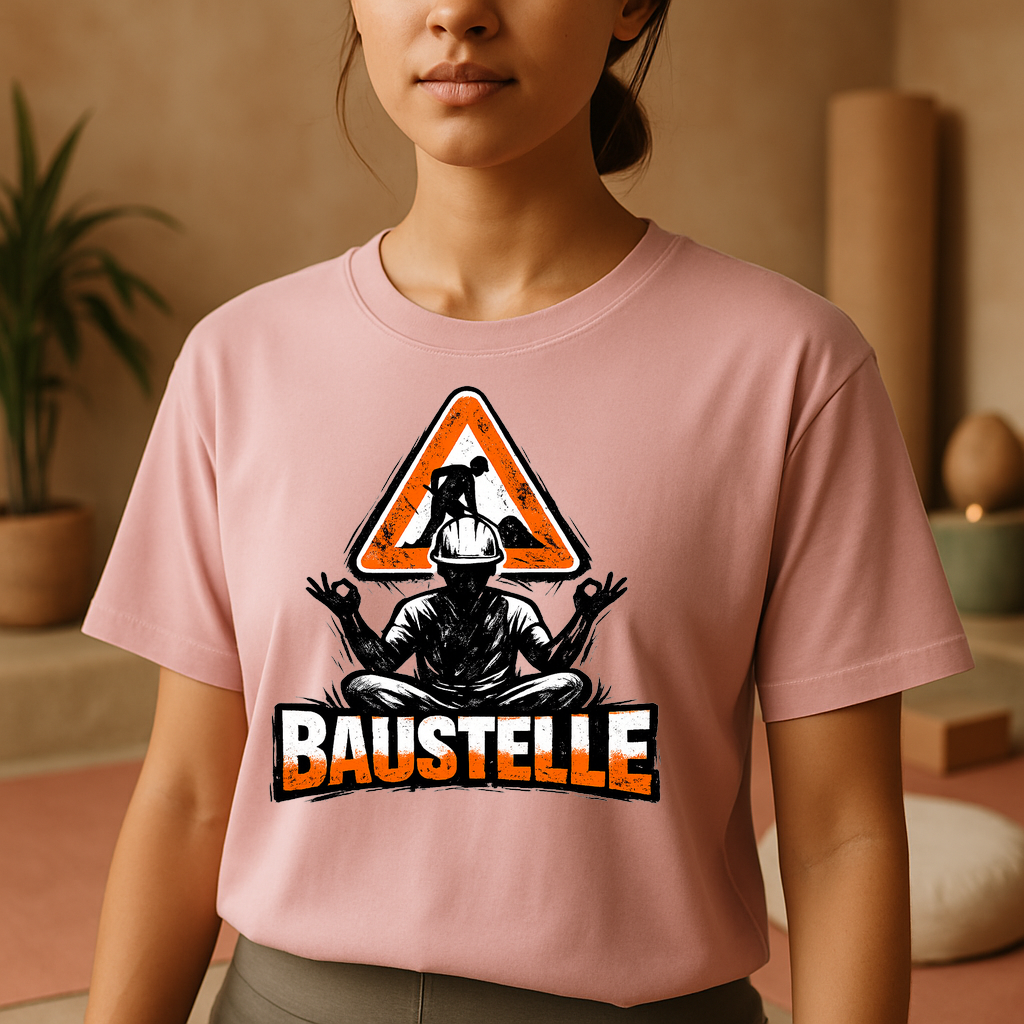 T-Shirt Baustellen-Yogi Flow