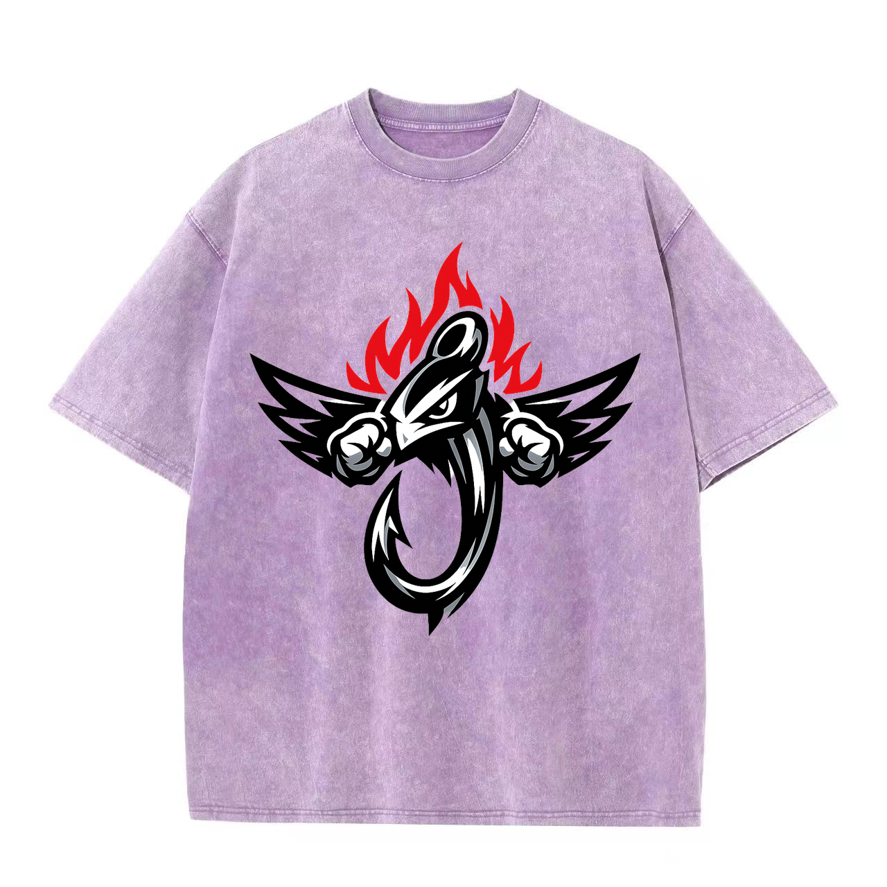 T-Shirt Angelglück am Wasser