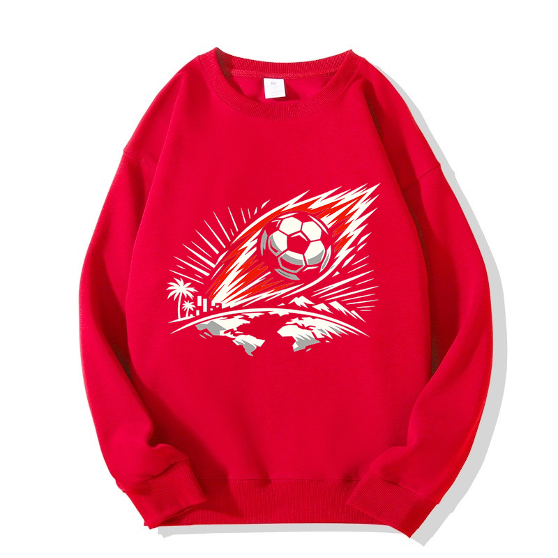 Sweatshirt Leuchtende Typowellen im Stadionglanz