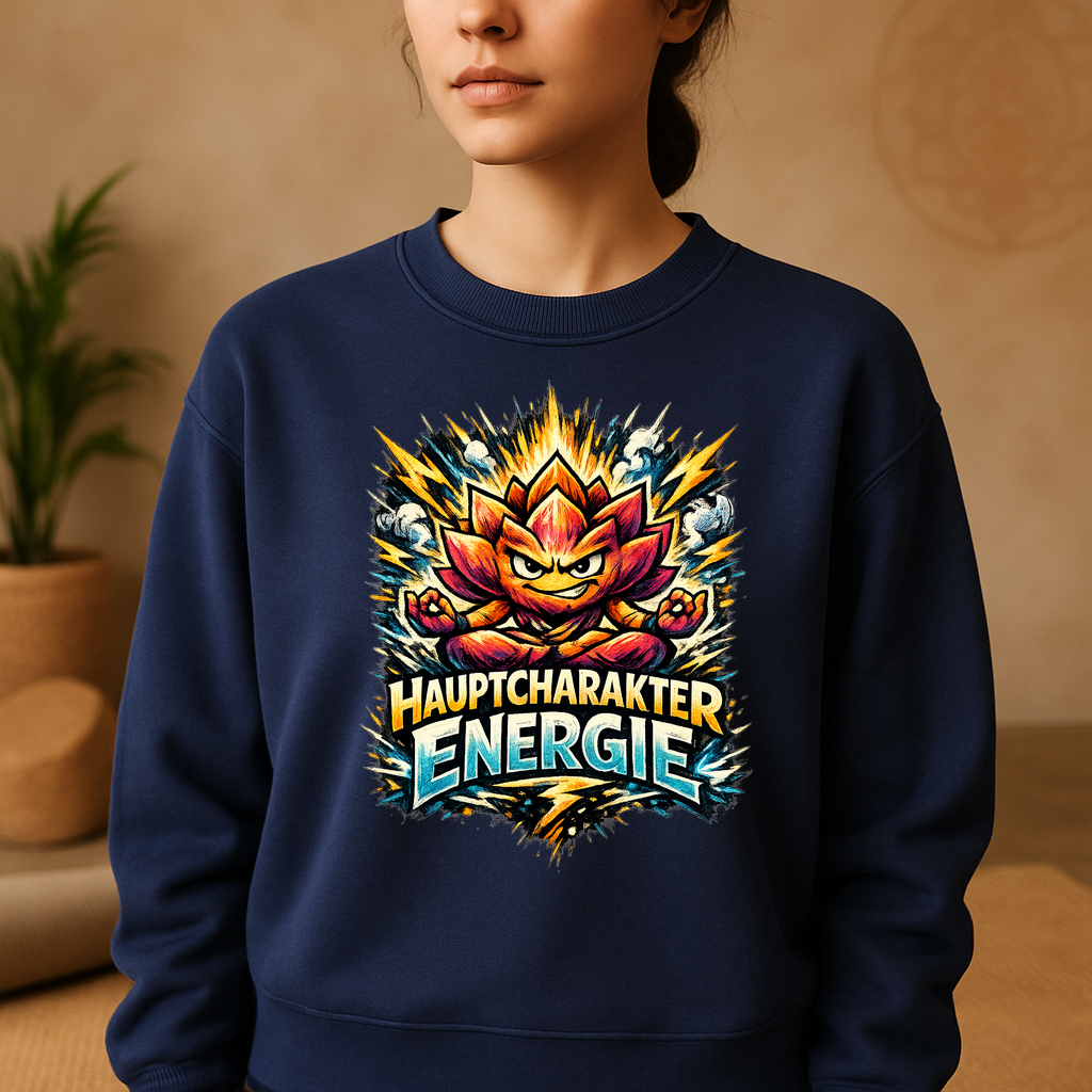 Sweatshirt Hauptcharakter Yoga Vibes