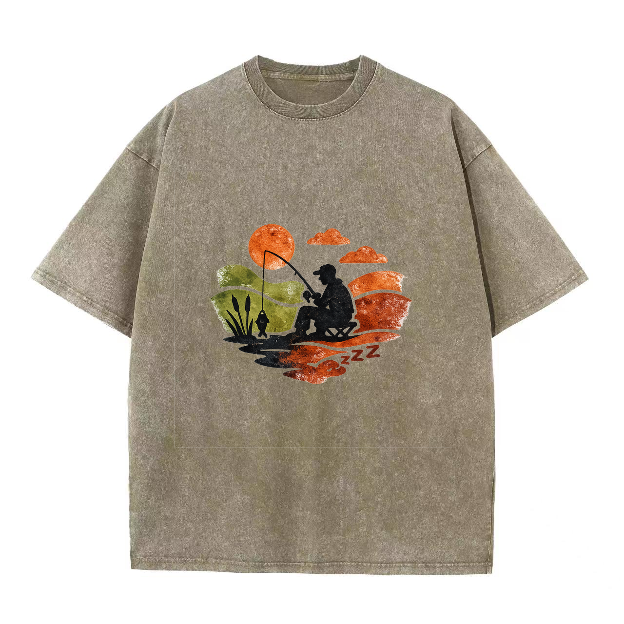 T-Shirt Anglerherz Abenteuer