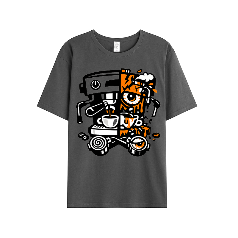 T-shirt Espresso Overthinker – Kaffee mit Gedanken