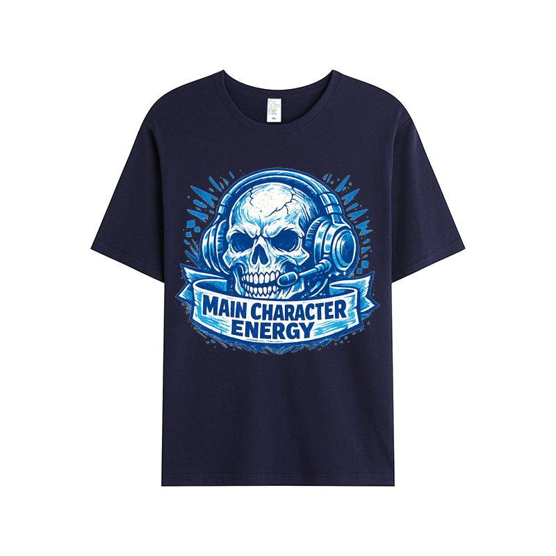T-Shirt Main Character Energy — Gaming Power Outfit