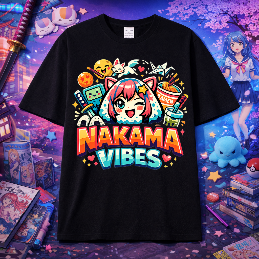 T-Shirt Nakama Vibes – Anime Freundschaftsstyle
