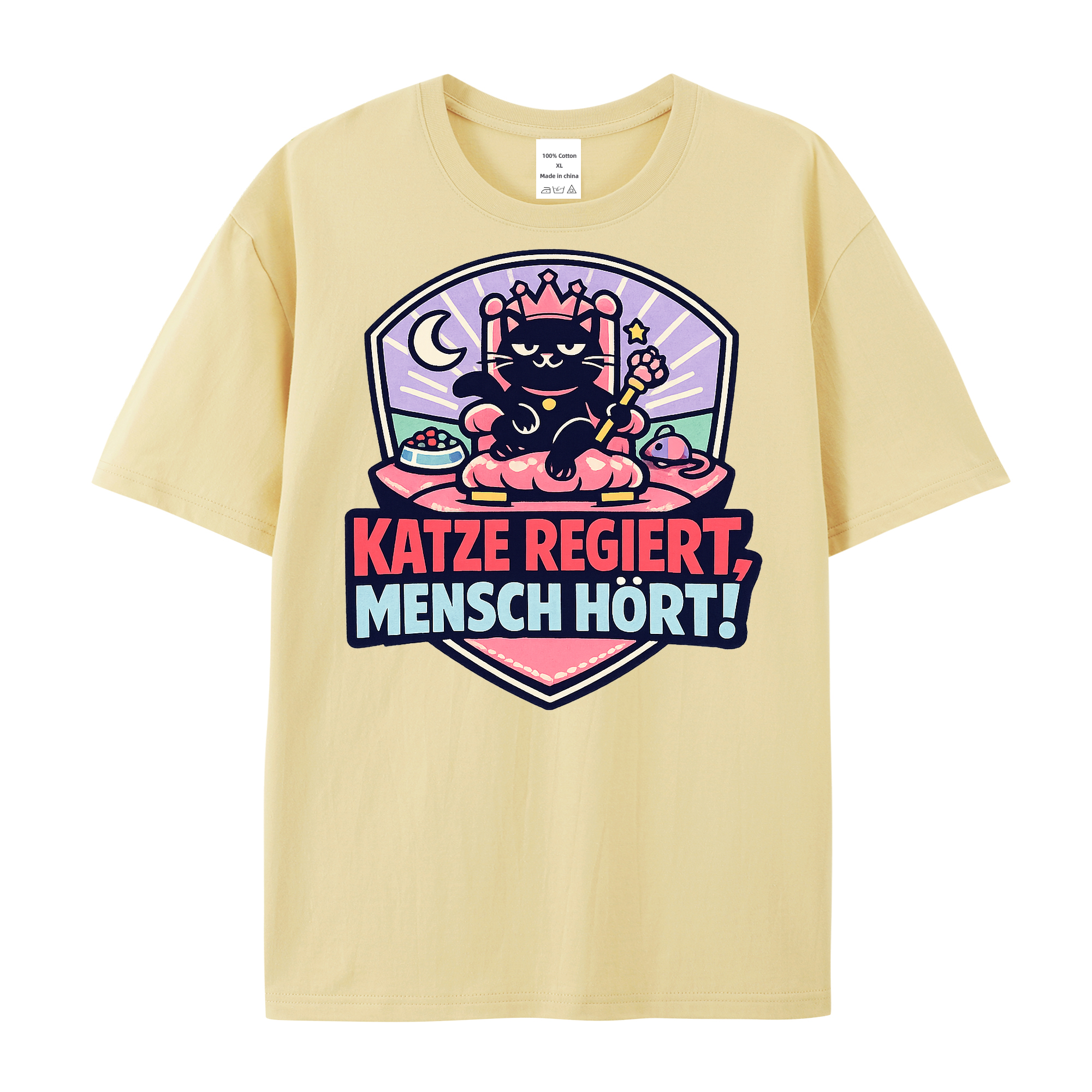 T-Shirt Katzenherrschaft Deluxe