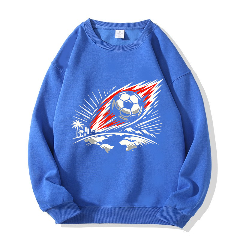 Sweatshirt Leuchtende Typowellen im Stadionglanz