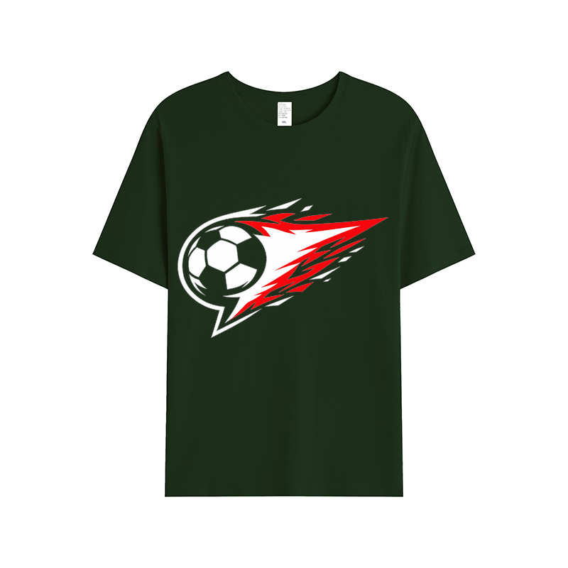 T-shirt Unaufhaltsames Flammenwappen der Siegerglut