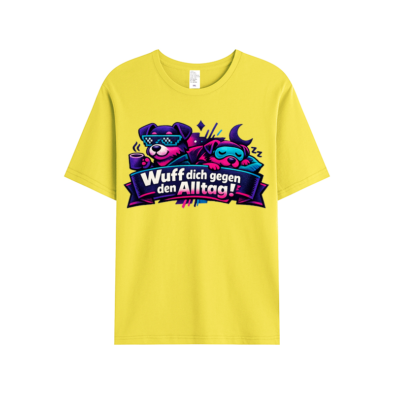 T-Shirt Wuffelpower für den Alltag