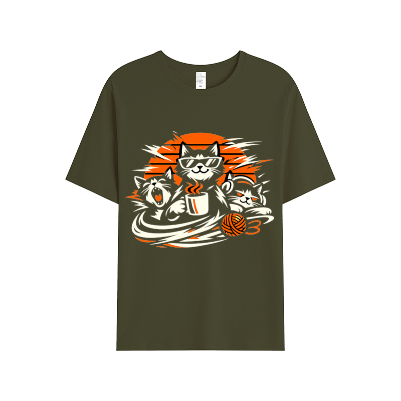 T-Shirt Schnurrige Katzenliebe