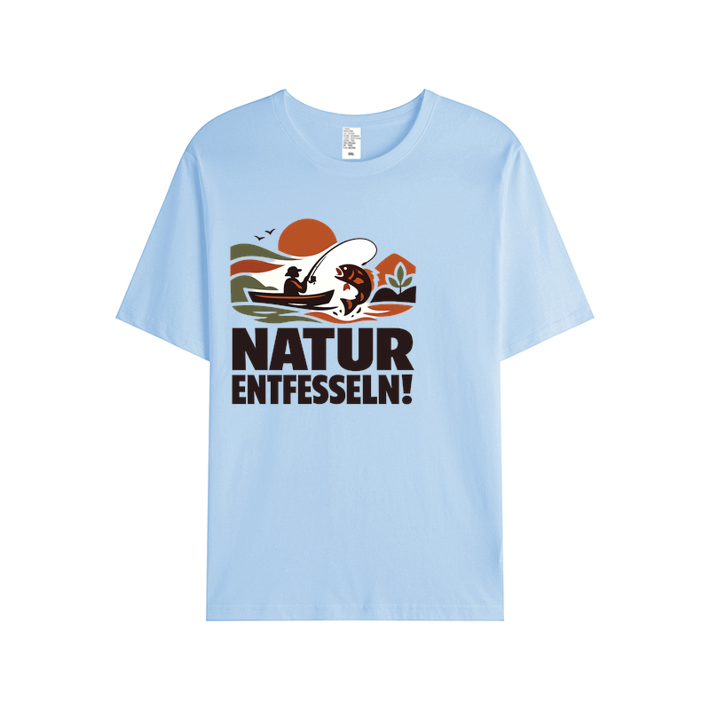 T-Shirt Angler Freiheit entfesseln!