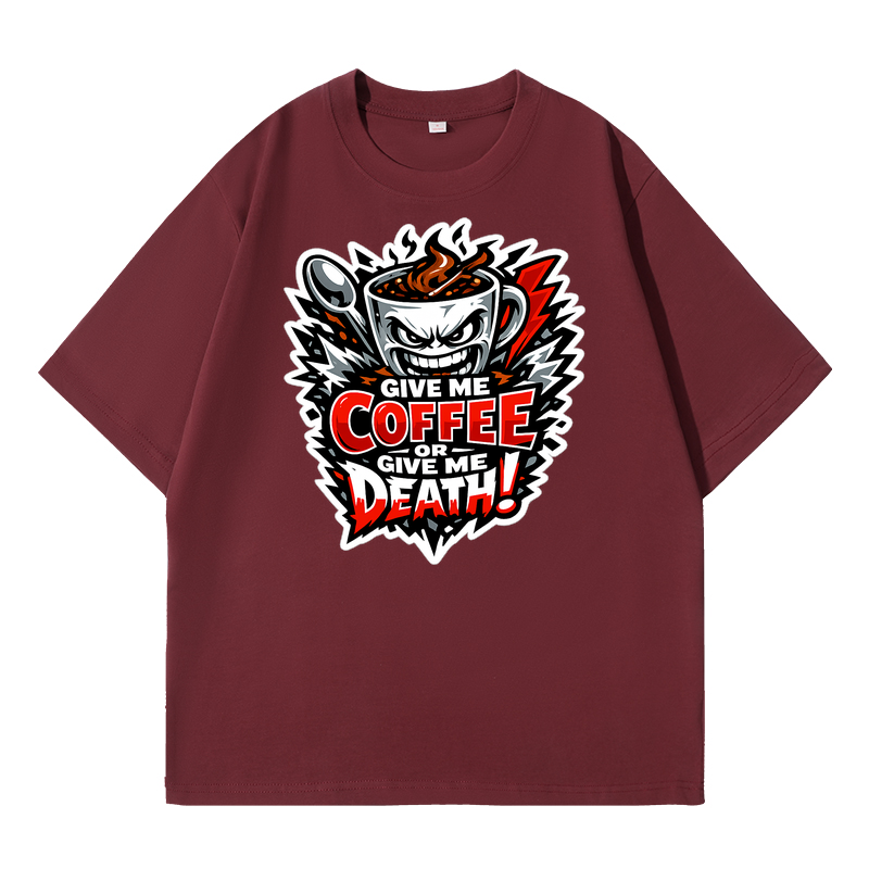T-Shirt Espresso Riot Emblem Aufstand für Kaffeekenner