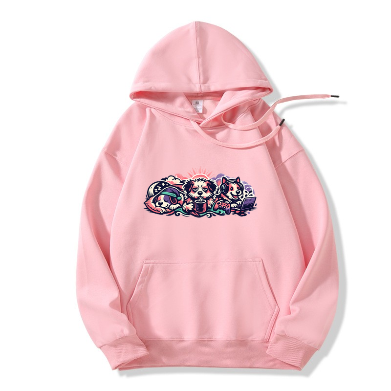 Hoodie Hundeglück im Herzen