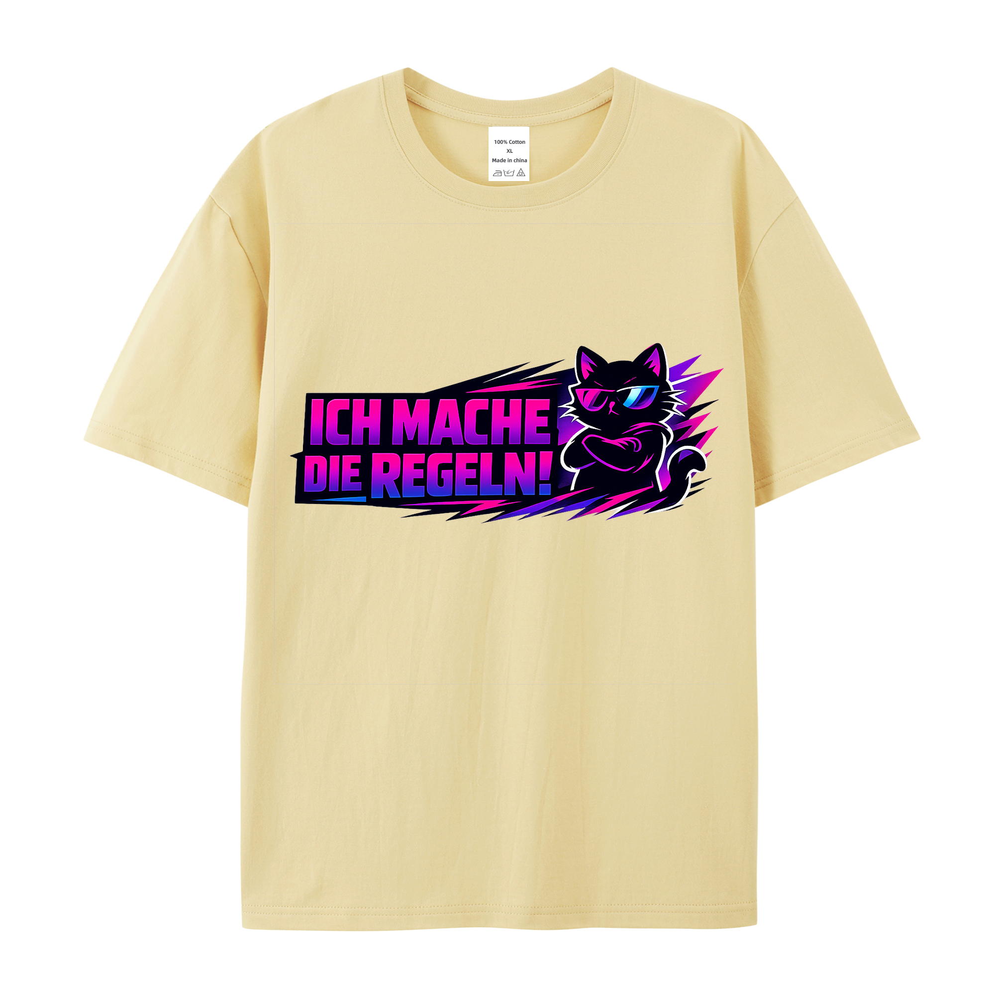 T-Shirt Katzenboss Ich mache die Regeln!