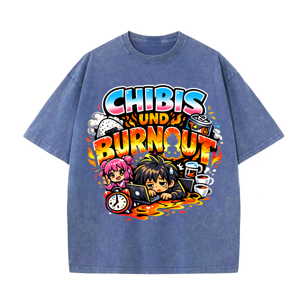 T-Shirt Chibi Burnout Bliss