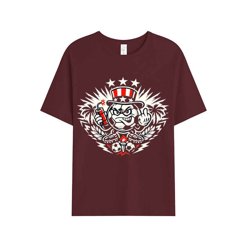 T-shirt Rasender Papierlöwe im Flutlichtrausch