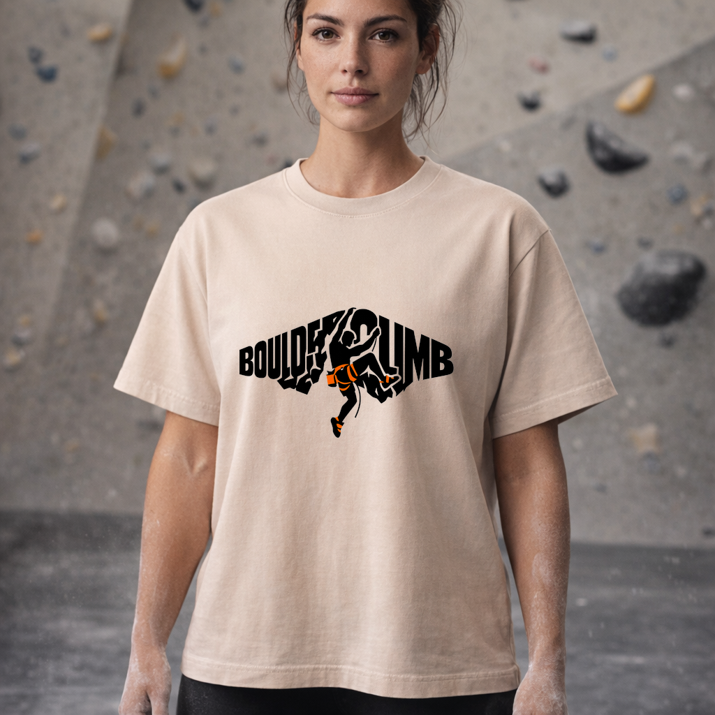 T-shirt - 100% gekämmte Baumwolle - Unisex / 300g Chalk Echo