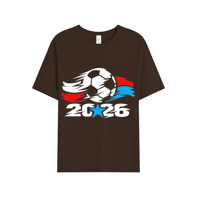 T-shirt Glänzendes Riesensymbol der WM 2026