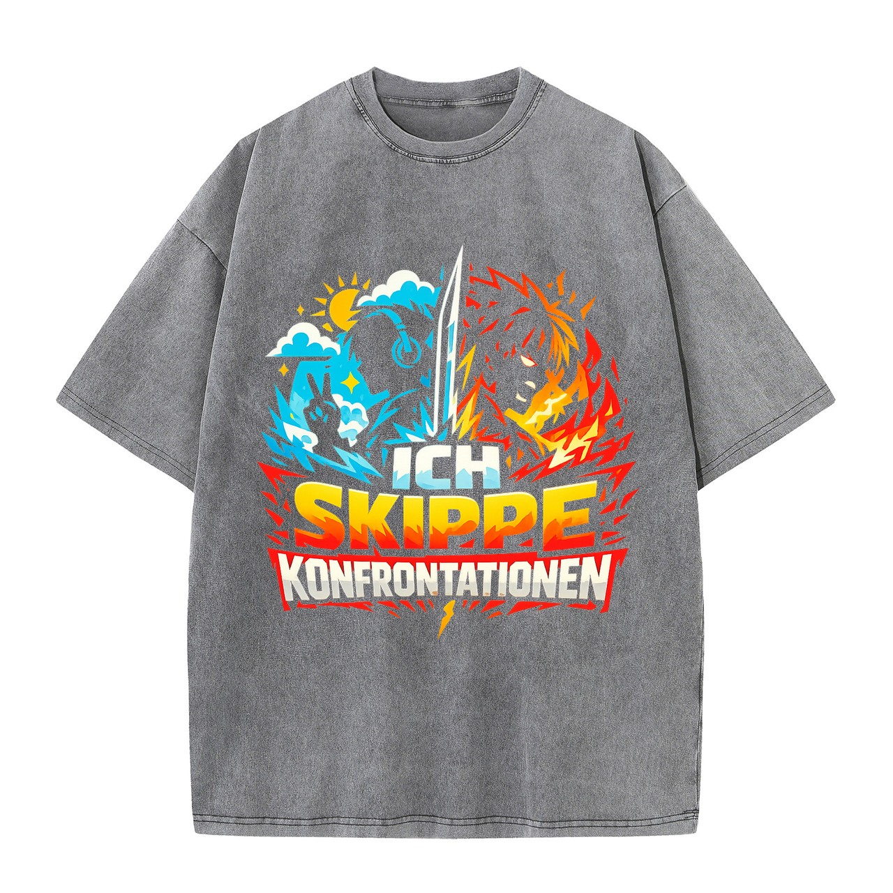 T-Shirt KonfrontaSkip Anime Style
