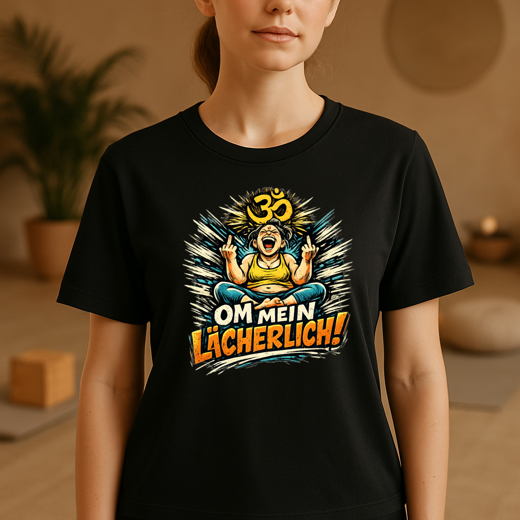 T-Shirt Om My Laughter Yoga Vibes