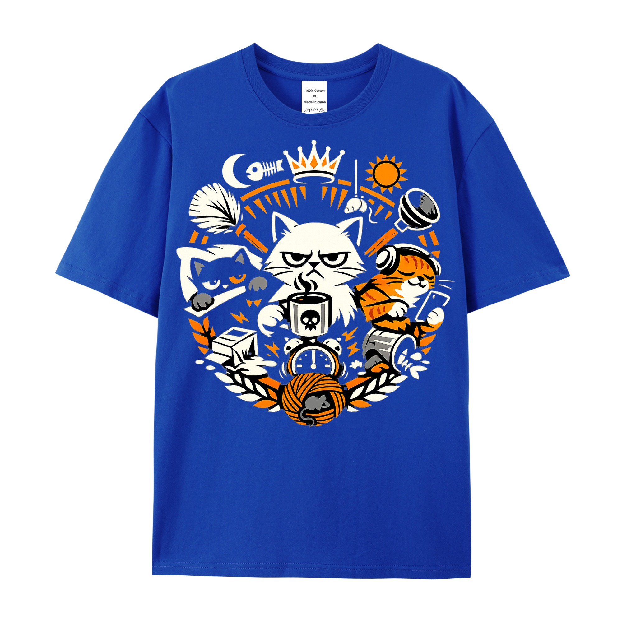 T-Shirt Schnurrglück Katzenliebe