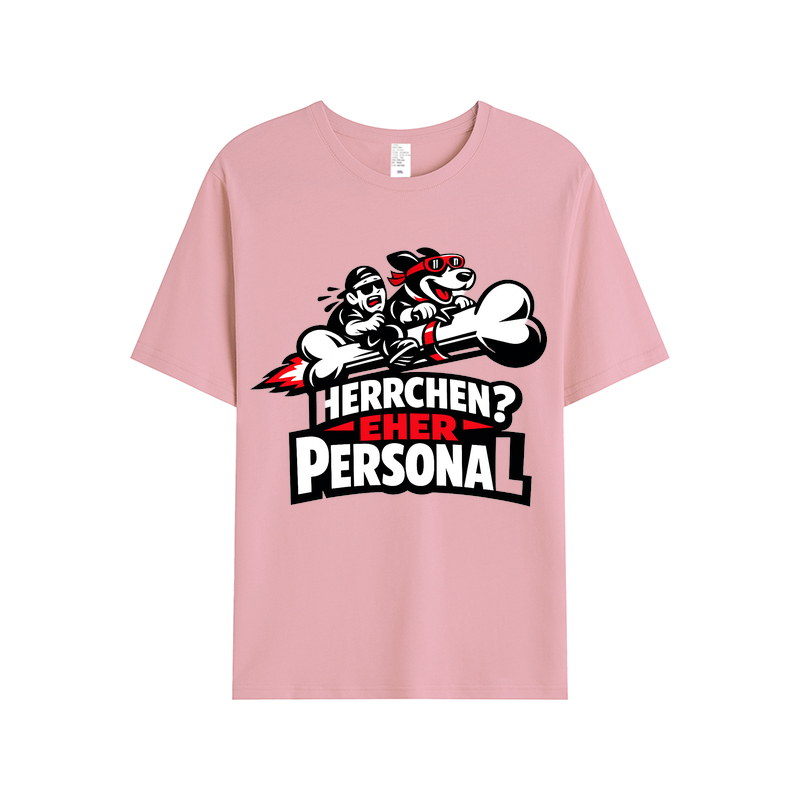 T-shirt Herrchen? Eher Personal