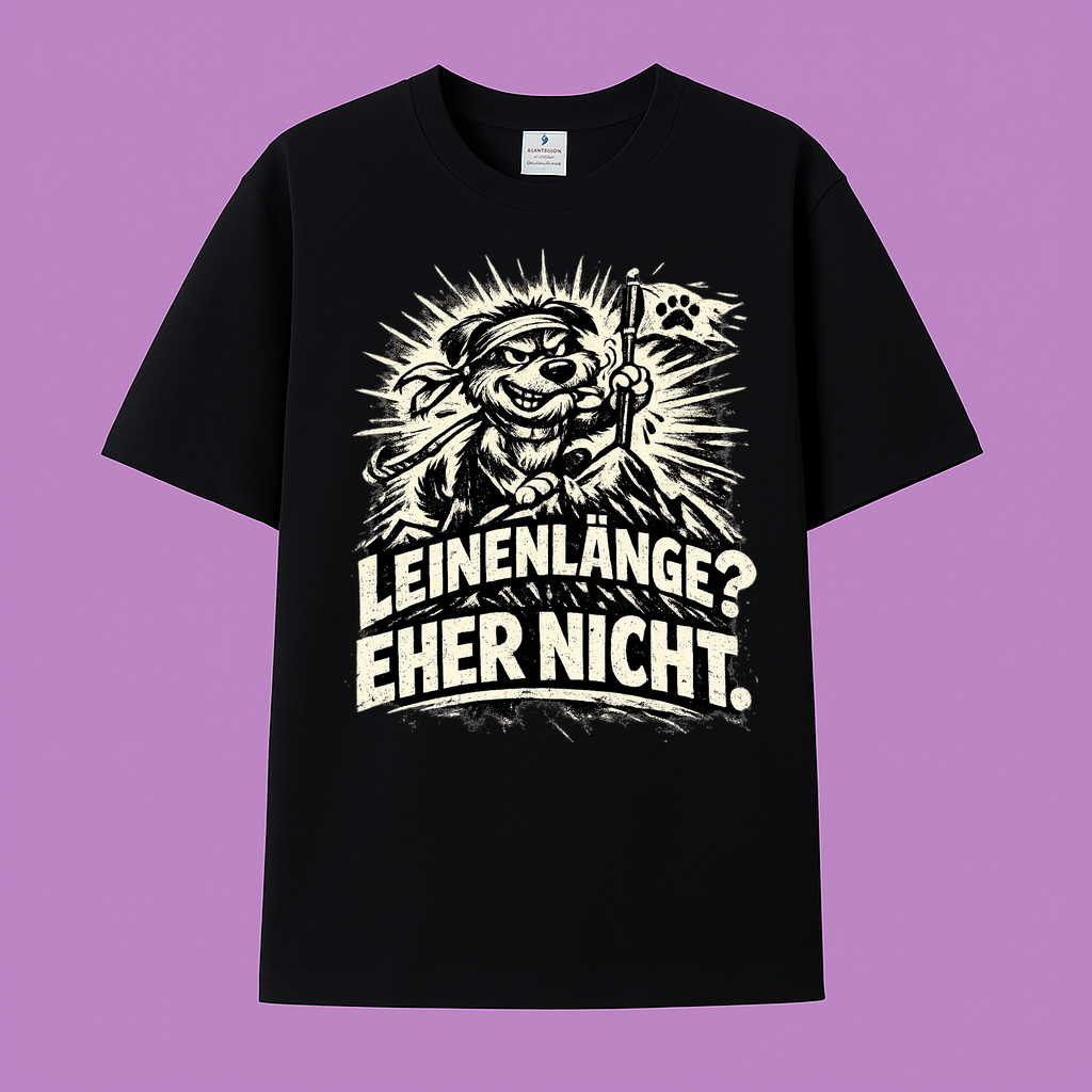 T-Shirt Leinenloser Hundespaß