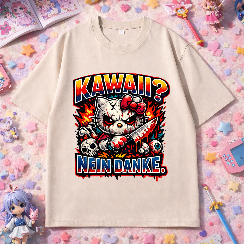 T-Shirt Kawaii? Nein danke. Anime Rebel Style