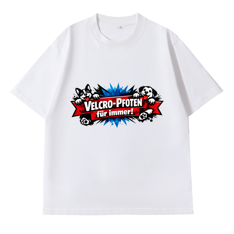 T-Shirt Velcro-Pfoten für immer!
