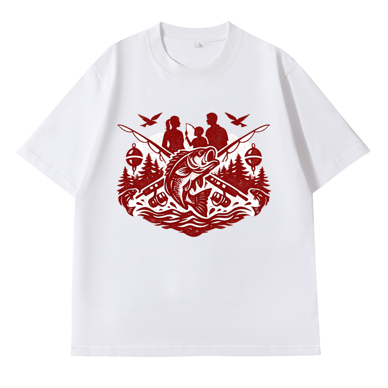 T-Shirt Anglerherz Abenteuer