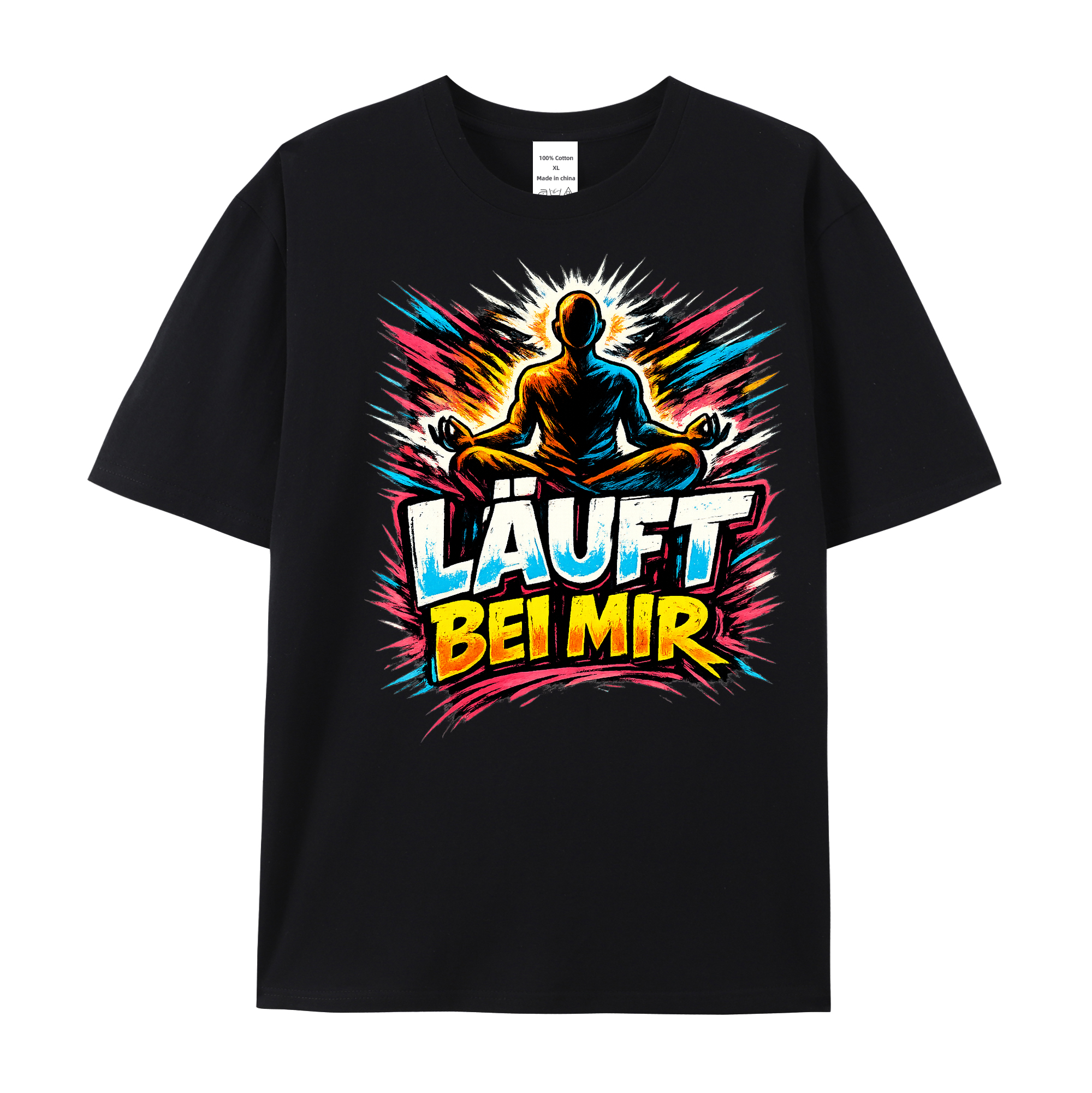 T-Shirt Läuft bei mir Yoga Flow