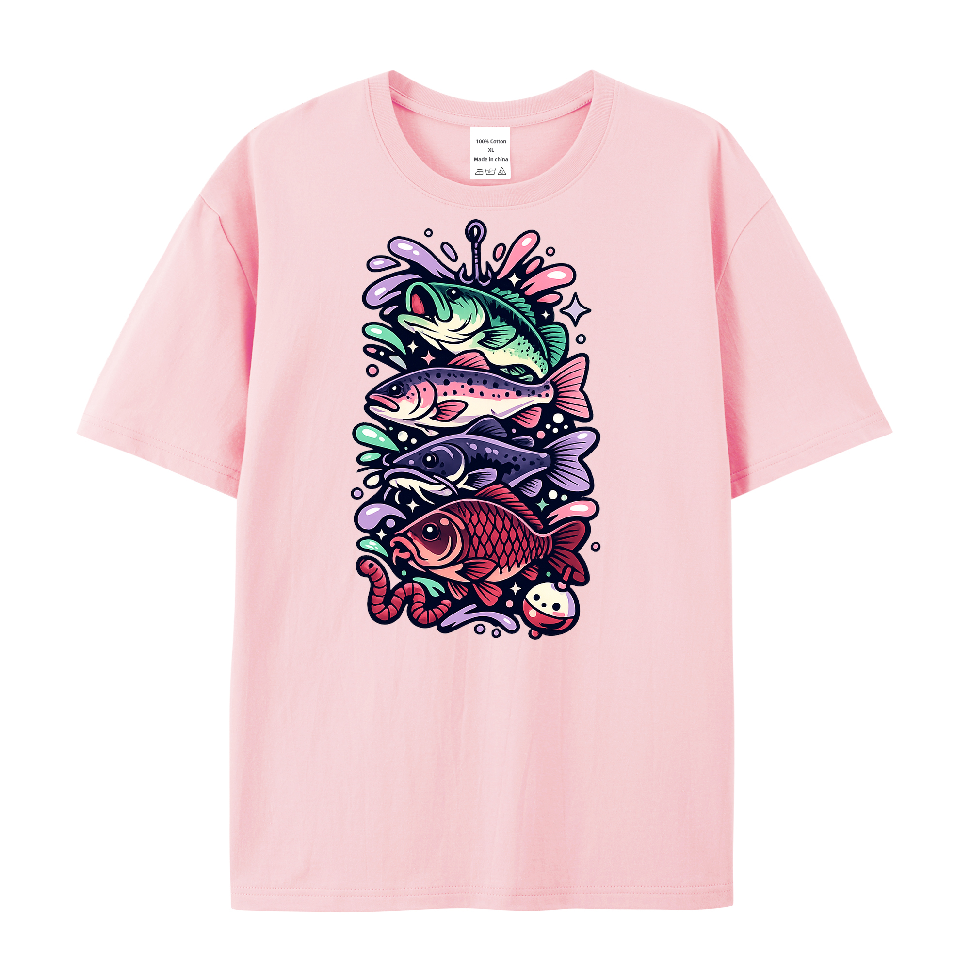 T-Shirt Anglerherz Abenteuer