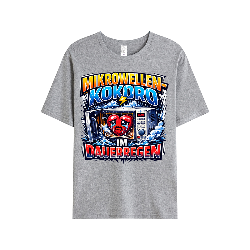 T-Shirt Mikrowellen-Kokoro im Regenflow