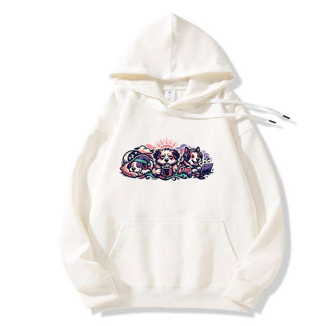 Hoodie Hundeglück im Herzen