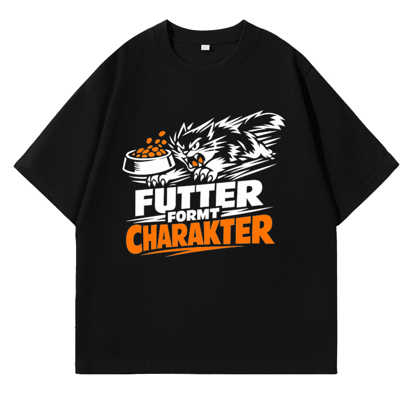 T-Shirt Katzencharakter Futterformel