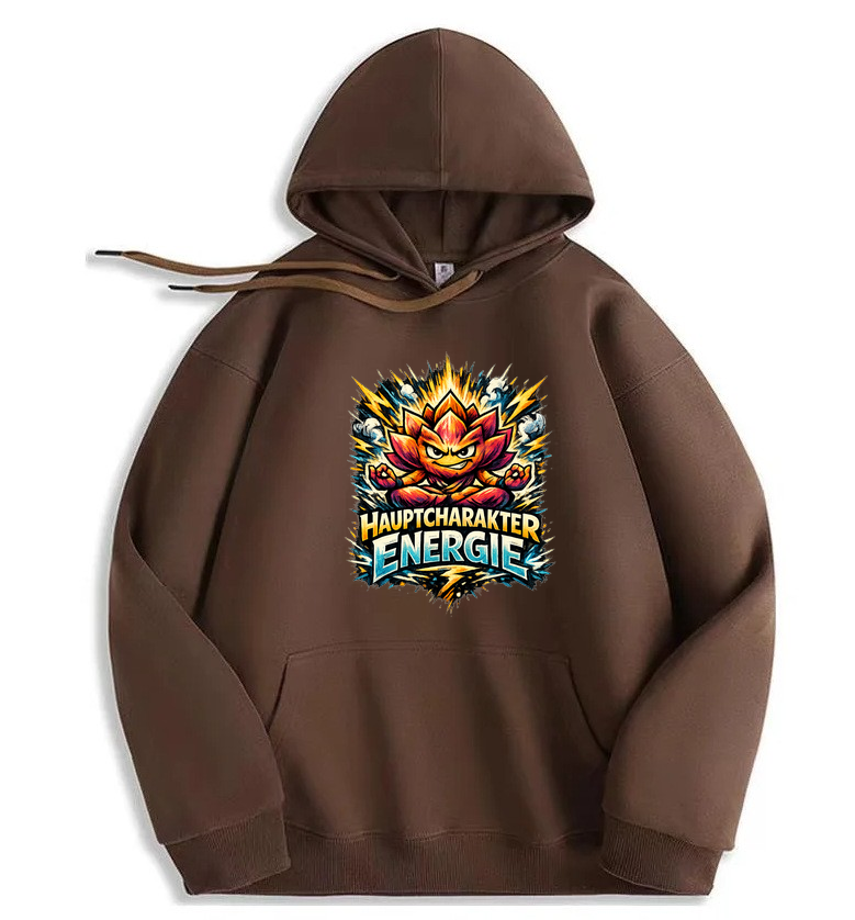 Hoodie Hauptcharakter Yoga Flow