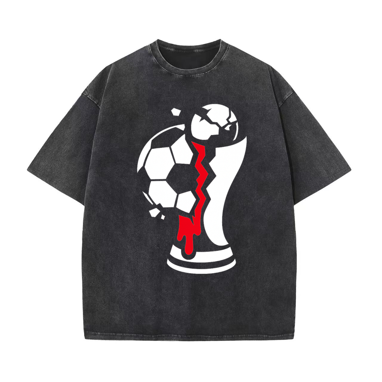 T-shirt Große Klappe, leeres Echo zur WM 2026