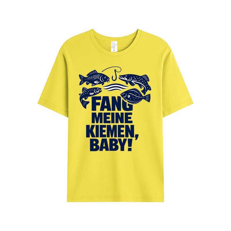 T-Shirt Angelträume: Catch My Gills, Baby!