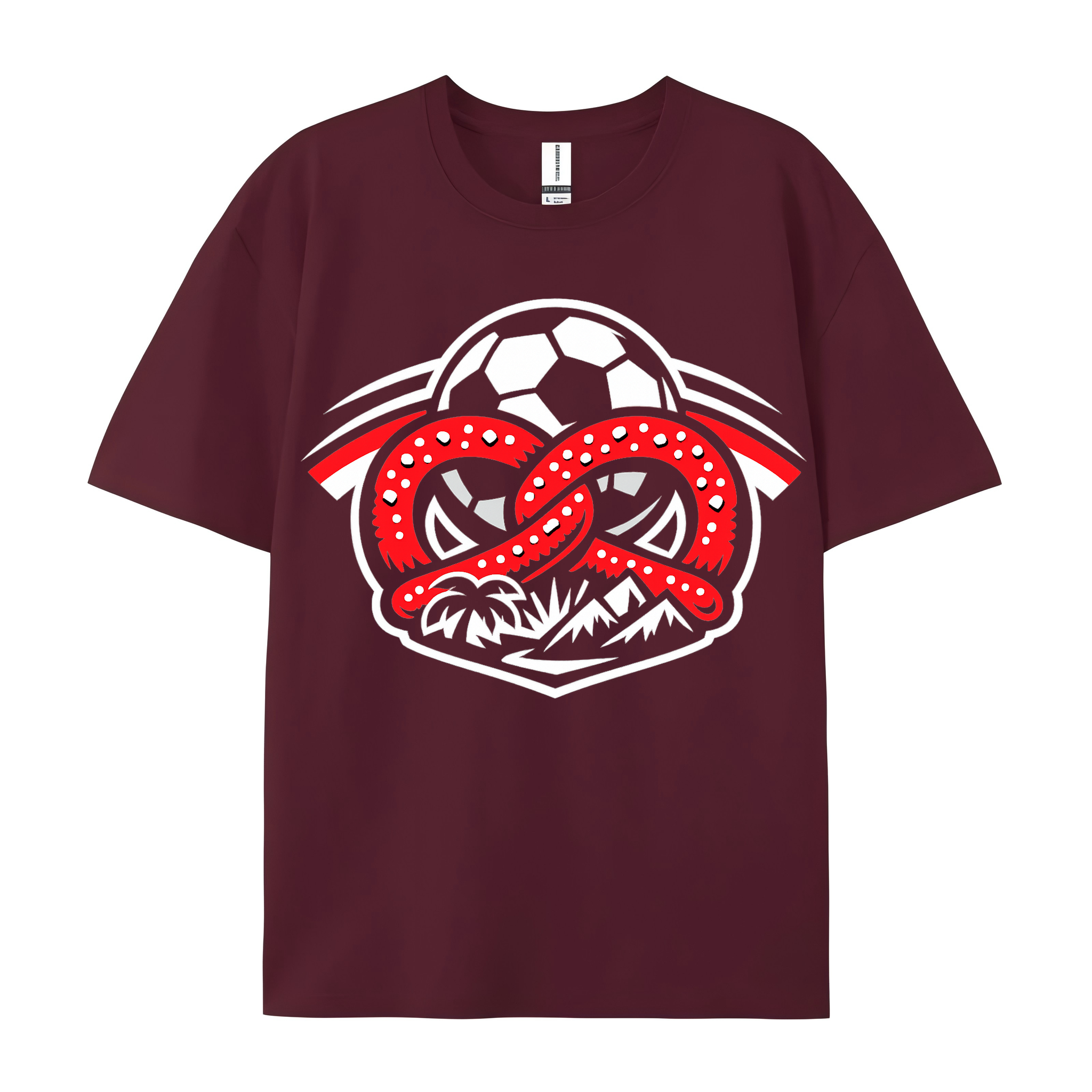 T-shirt wortgewandte WM-Stimmung im Lichtwirbel