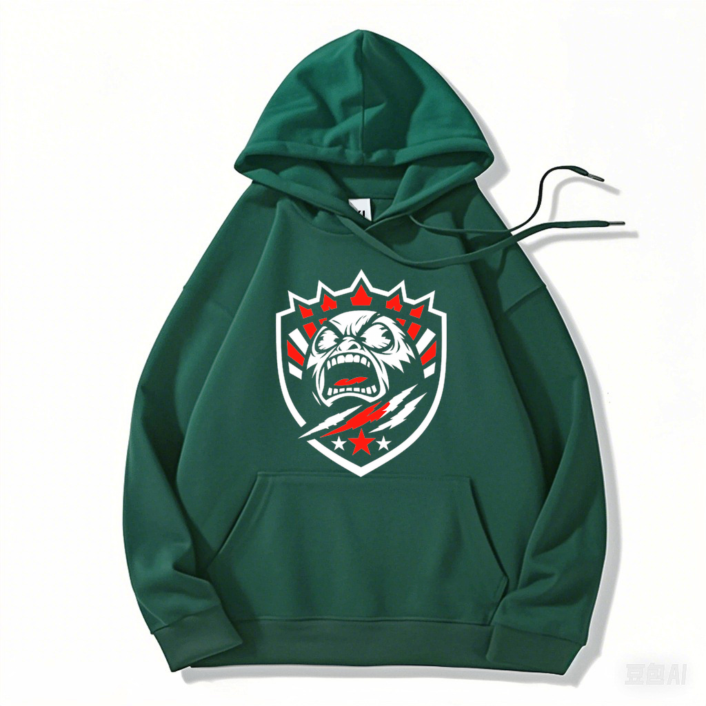 Hoodie Unaufhaltsames Stahlwappen Power Badge