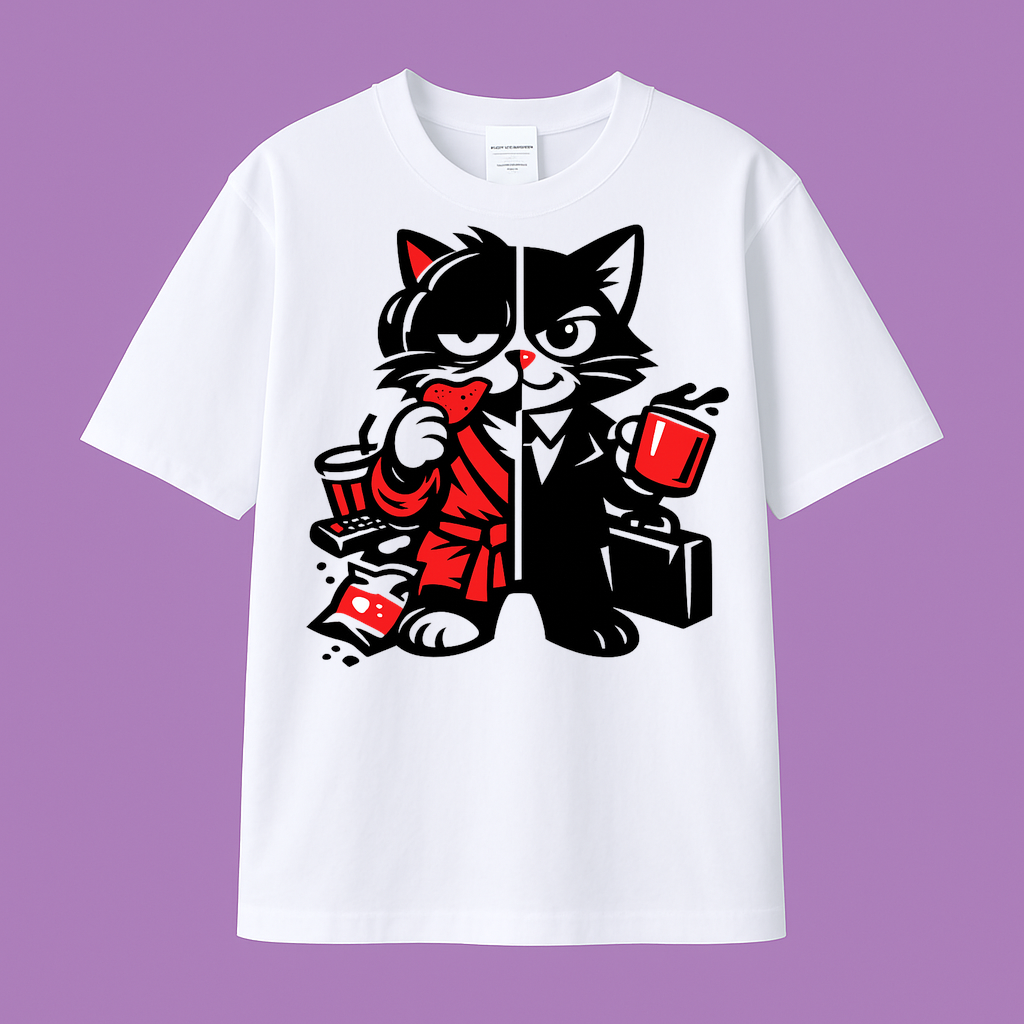 T-Shirt Katzenliebe Pur